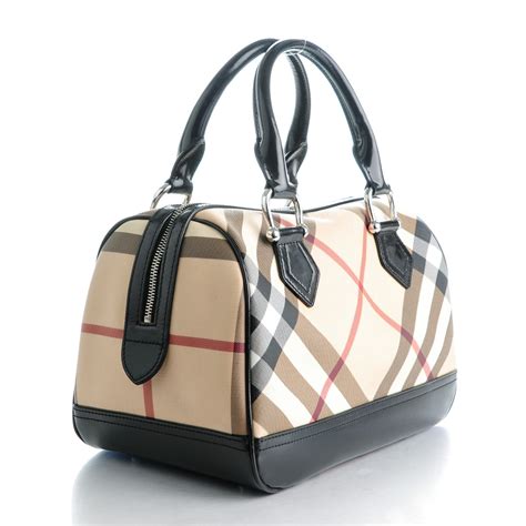 burberry nova check bowling bag|Burberry Limited.